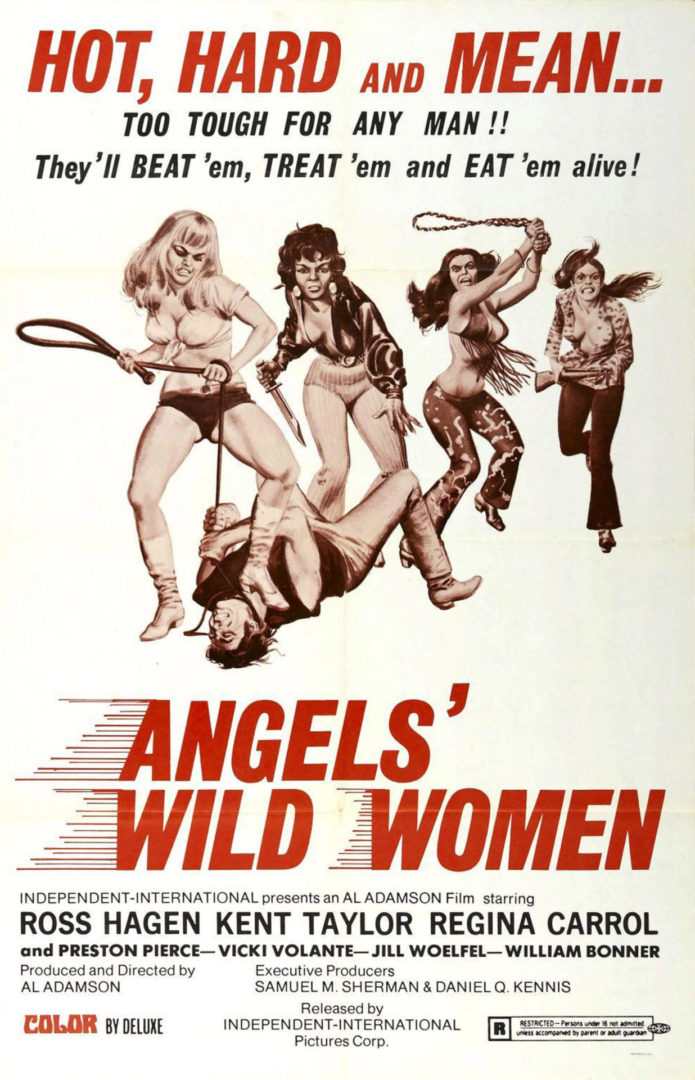 Angels'Wild Women White one sheet