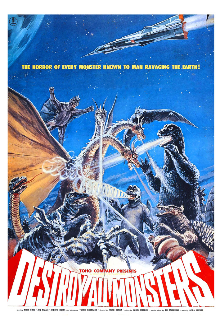 Destroy All Monsters Poster